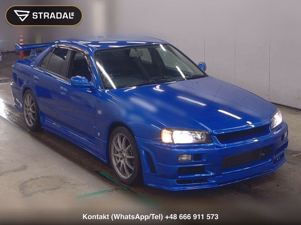 NISSAN SKYLINE 4D 4WD 25GT FOUR 2000, aukcja z Japonii, zdjęcie 1