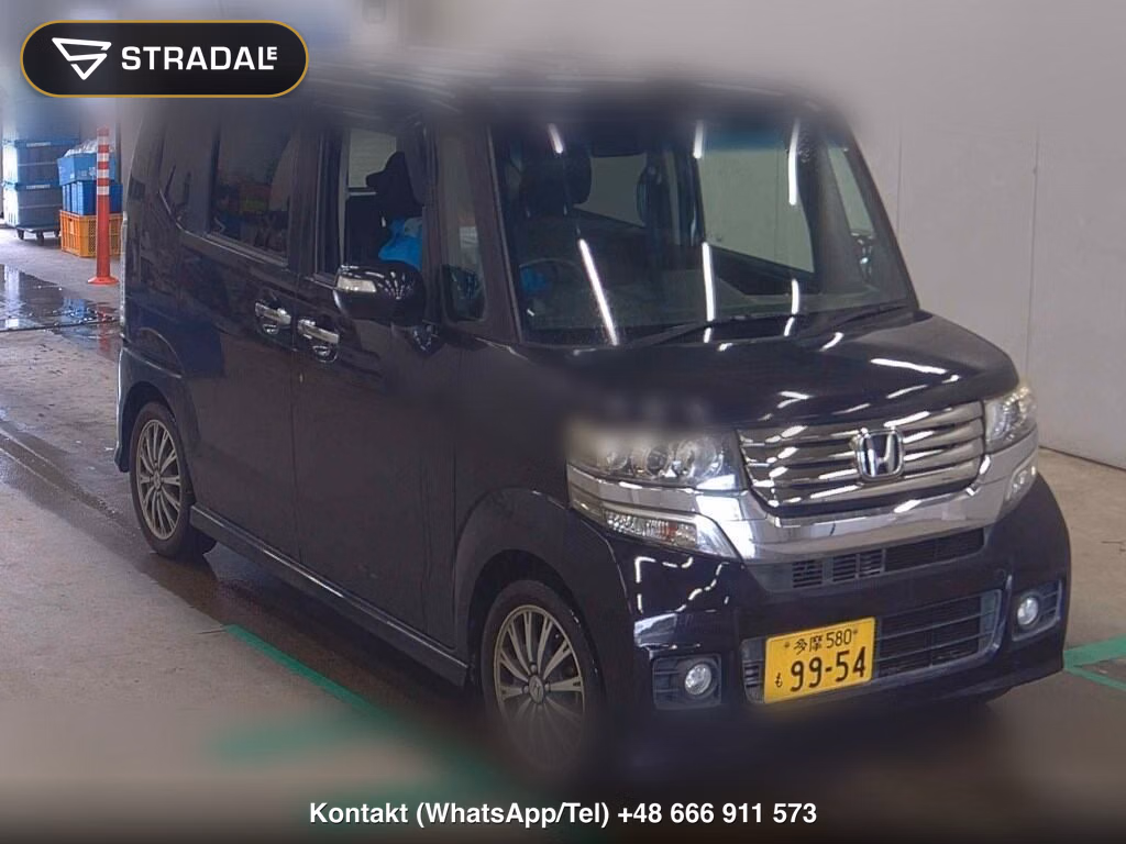 HONDA N-BOX CUSTOM G・TURBO PACKAGE 2012, aukcja z Japonii, zdjęcie 1