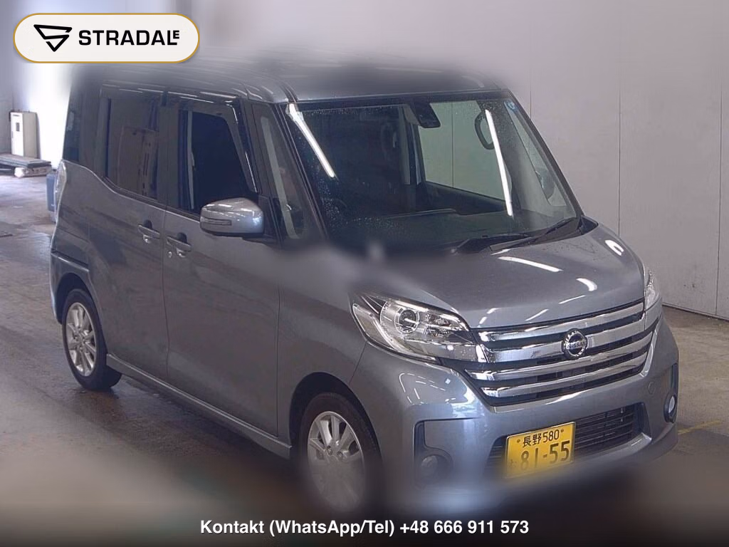 NISSAN DAYZ ROOX HIGHWAY STAR X 2016, aukcja z Japonii, zdjęcie 1