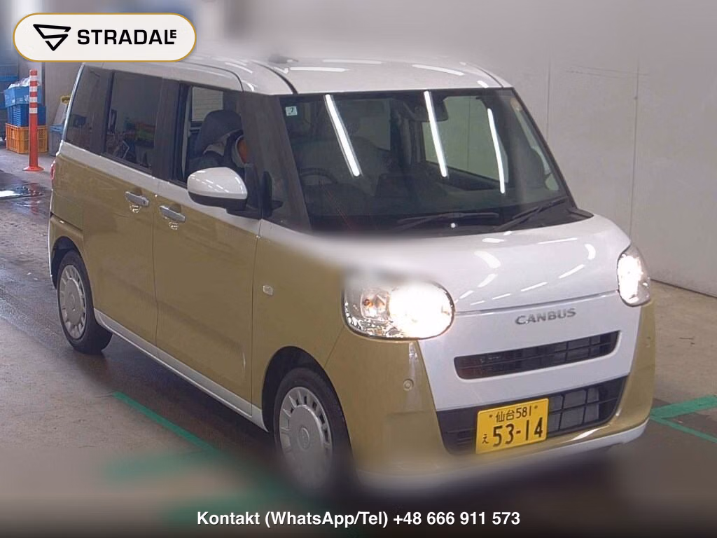 DAIHATSU MOVE CANBUS STRIPES X 2025, aukcja z Japonii, zdjęcie 1