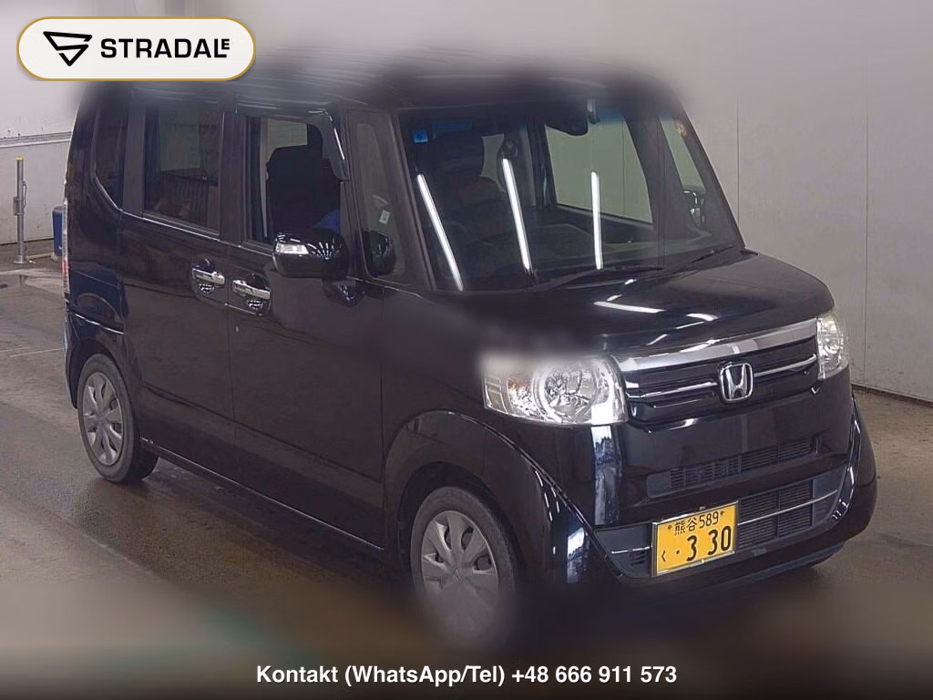 HONDA N-BOX G・TURBO L PACKAGE 2015, aukcja z Japonii, zdjęcie 1