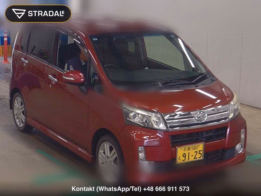 DAIHATSU MOVE 4WD CUSTOM RS 2013, aukcja z Japonii, zdjęcie 1
