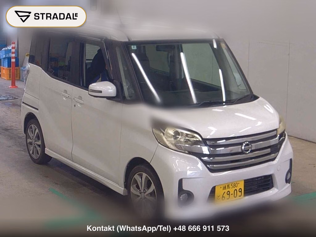 NISSAN DAYZ ROOX HIGHWAY STAR X G PACKAGE 2014, aukcja z Japonii, zdjęcie 1