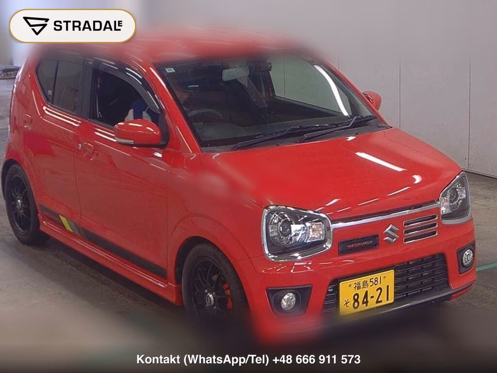 SUZUKI ALTO WORKS 5D 4WD BASE GRADE 2016, aukcja z Japonii, zdjęcie 1
