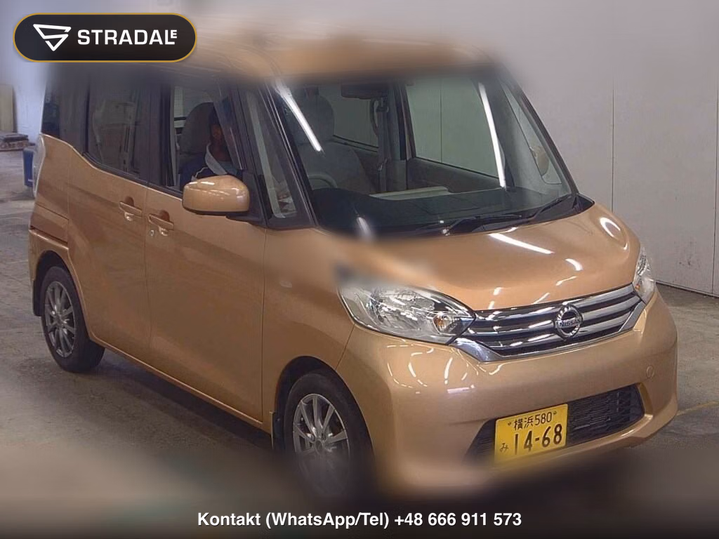 NISSAN DAYZ ROOX X 2014, aukcja z Japonii, zdjęcie 1