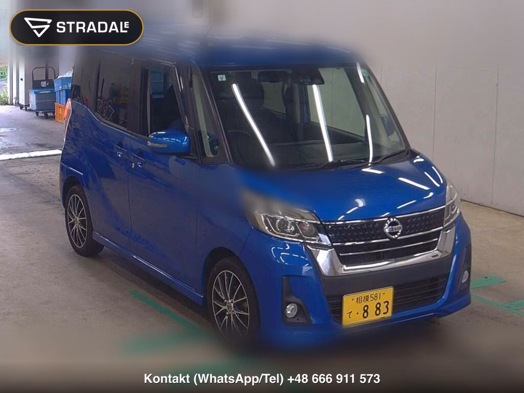 NISSAN DAYZ ROOX HIGHWAY STAR X TURBO 2017, aukcja z Japonii, zdjęcie 1