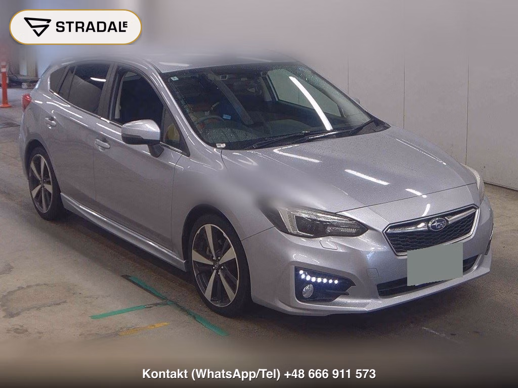 SUBARU IMPREZA SPORT 2.0I-S EYESIGHT 2018, aukcja z Japonii, zdjęcie 1