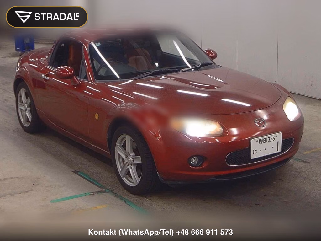 MAZDA ROADSTER VS RHT 2008, aukcja z Japonii, zdjęcie 1
