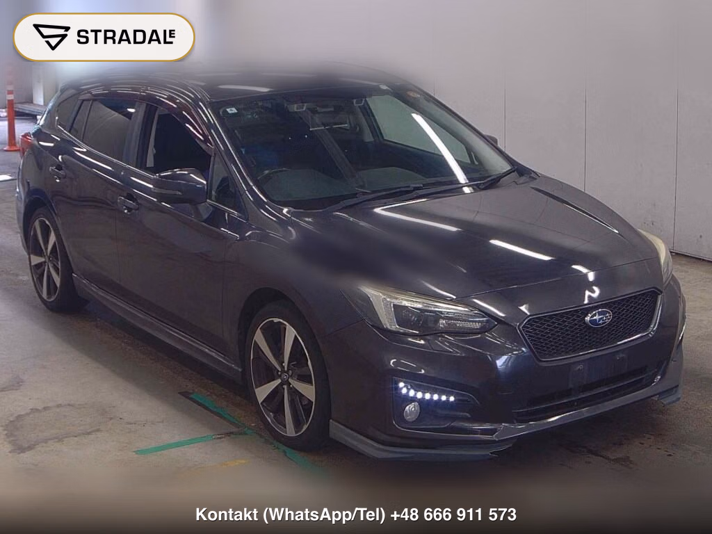 SUBARU IMPREZA SPORT 4WD 2.0I-S EYESIGHT 2018, aukcja z Japonii, zdjęcie 1