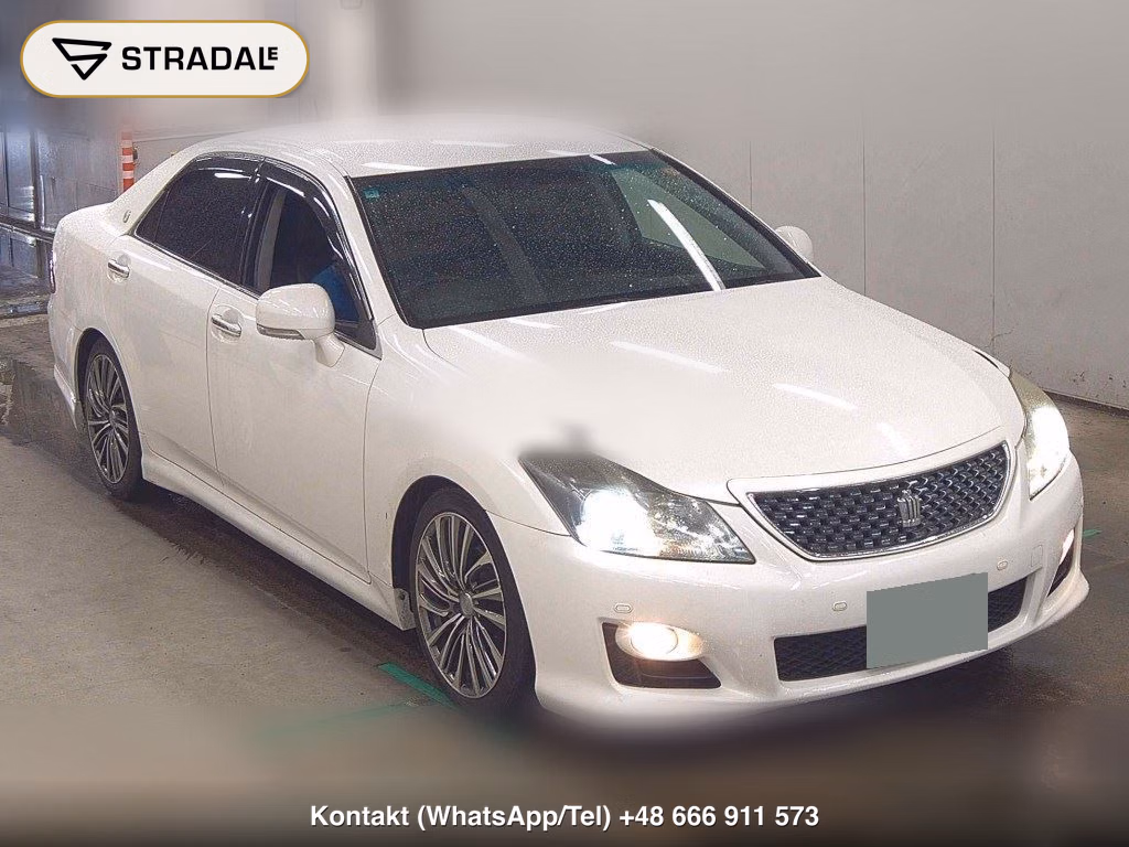 TOYOTA CROWN 4D 2.5 ATHLETE NAVI PACKAGE 2008, aukcja z Japonii, zdjęcie 1