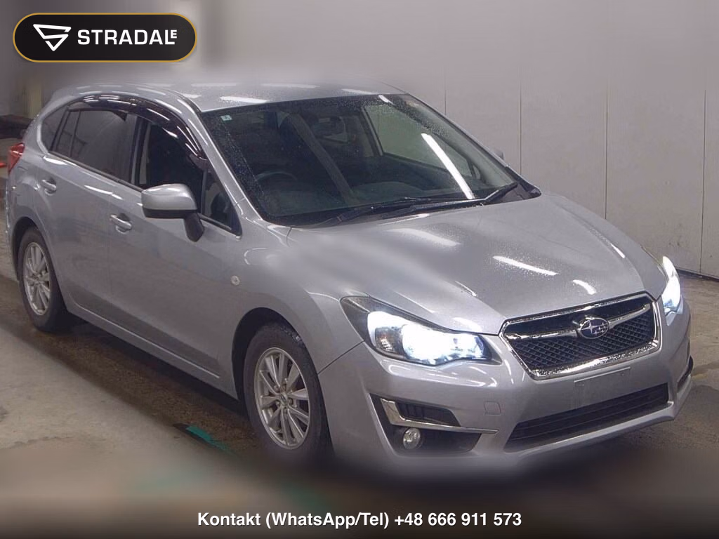 SUBARU IMPREZA SPORT 4WD 1.6I-L 2015, aukcja z Japonii, zdjęcie 1