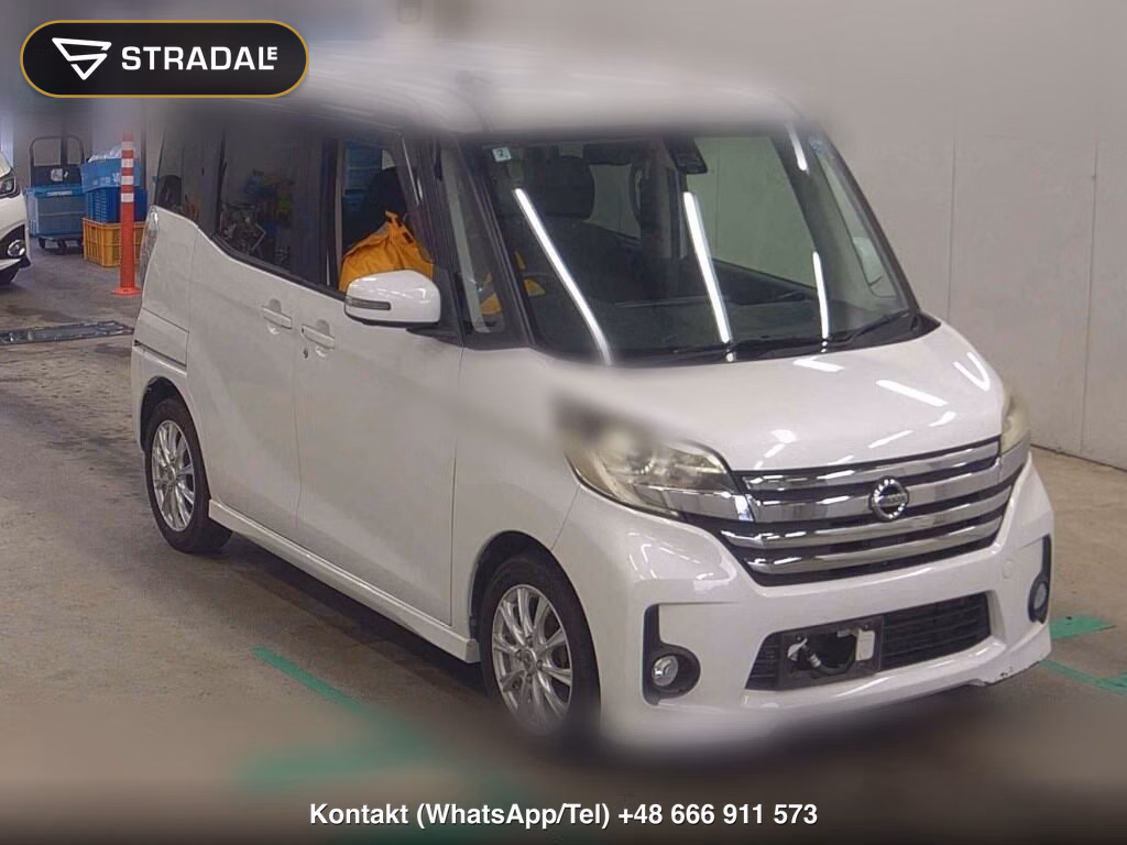 NISSAN DAYZ ROOX HIGHWAY STAR X 2016, aukcja z Japonii, zdjęcie 1
