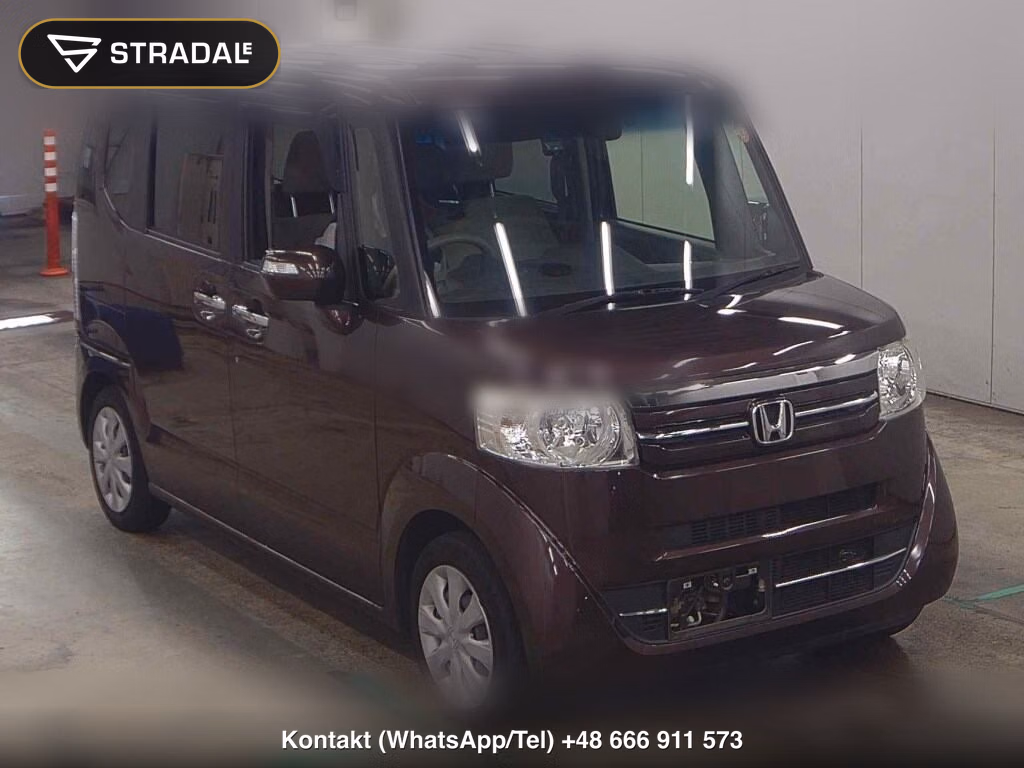 HONDA N-BOX G・TURBO L PACKAGE 2015, aukcja z Japonii, zdjęcie 1