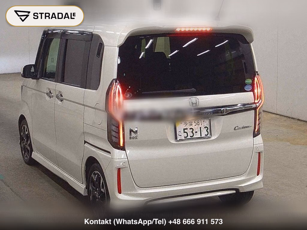 HONDA N-BOX CUSTOM G･L TURBO HONDA SENSING, miniaturka 3