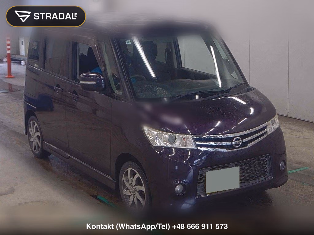 NISSAN ROOX HIGHWAY STAR 2012, aukcja z Japonii, zdjęcie 1