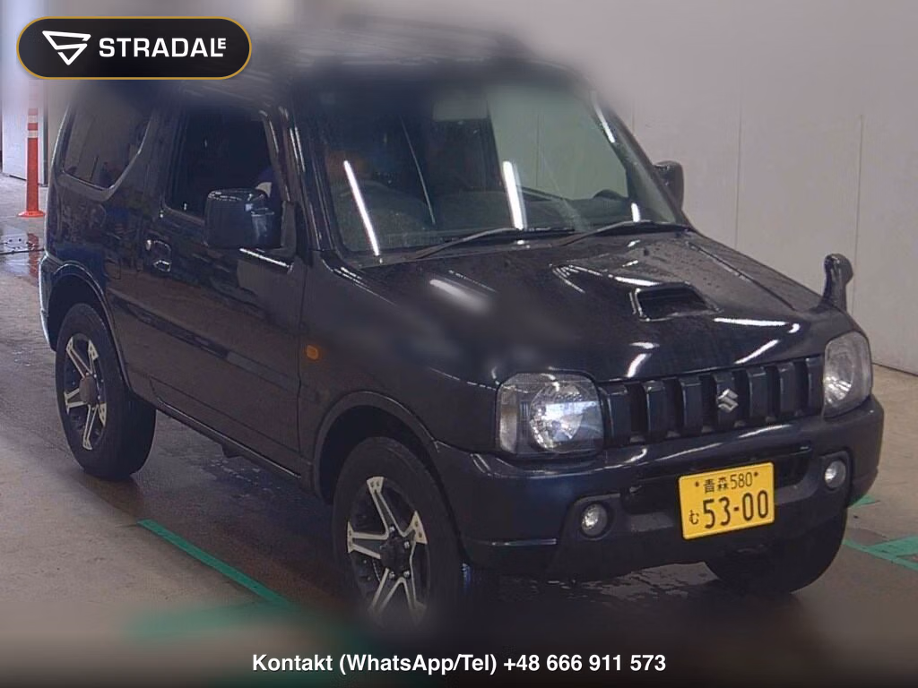 SUZUKI JIMNY 3D 4WD WILD WIND 2008, aukcja z Japonii, zdjęcie 1