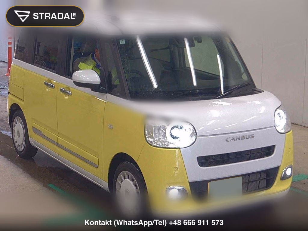 DAIHATSU MOVE CANBUS STRIPES G 2022, aukcja z Japonii, zdjęcie 1