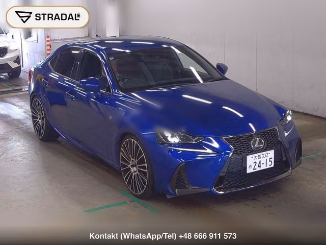 LEXUS IS 4D IS200T F SPORT 2016, samochód z aukcji Japonii