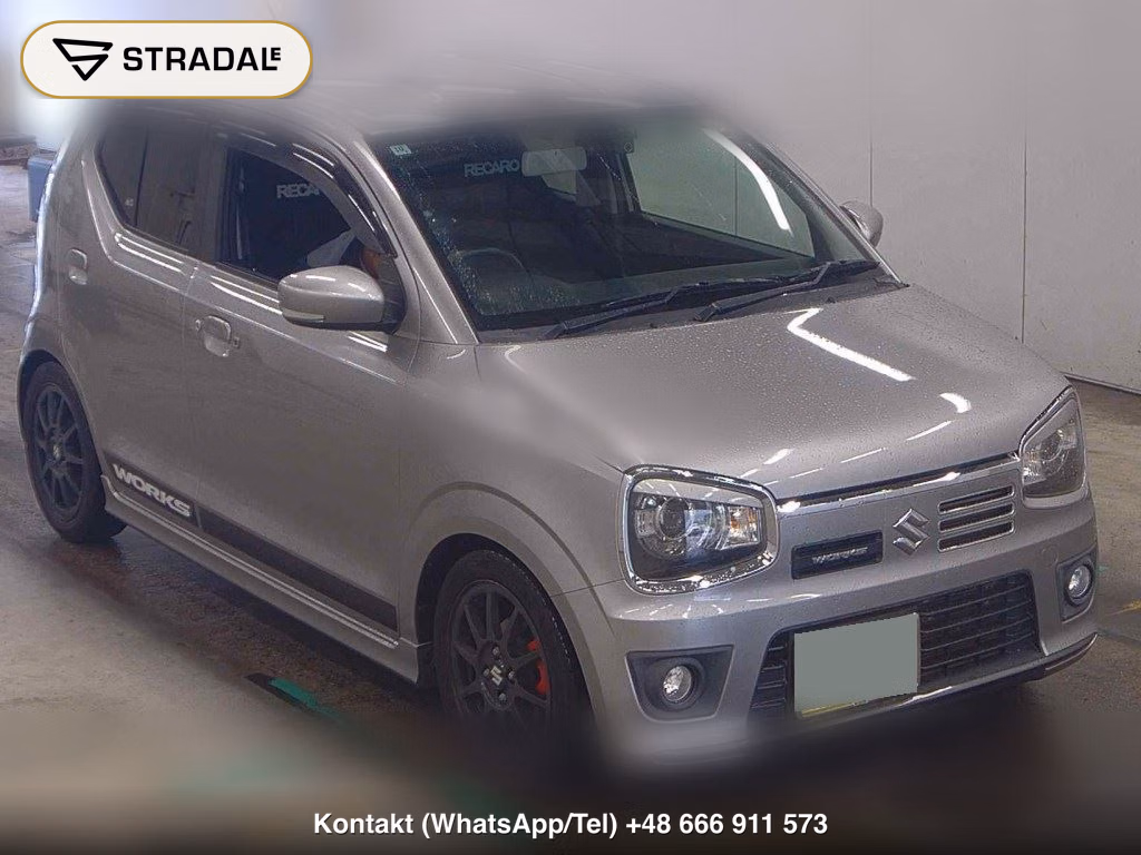 SUZUKI ALTO WORKS 5D 2016, aukcja z Japonii, zdjęcie 1