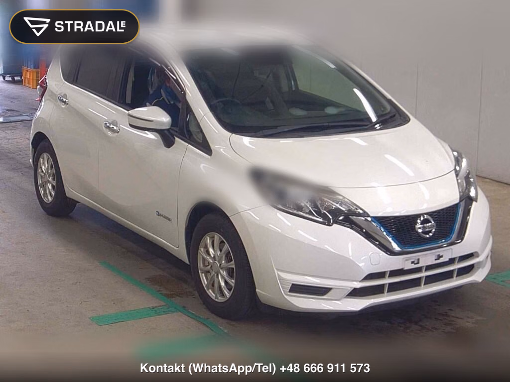 NISSAN NOTE E-POWER X 2017, aukcja z Japonii, zdjęcie 1