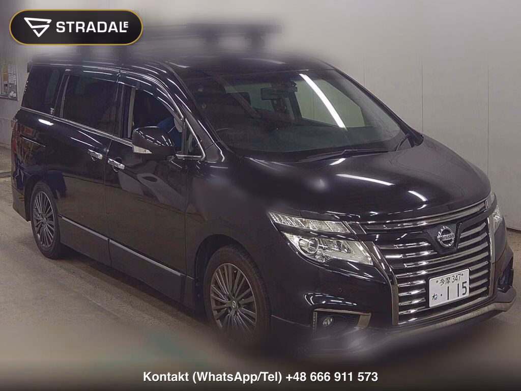 NISSAN ELGRAND 5D 250 HIGHWAY STAR PREMIUM URBAN CHROME 2016, aukcja z Japonii, zdjęcie 1