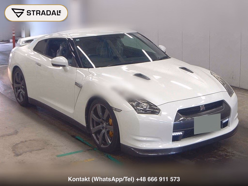 NISSAN GT-R 4WD BASE GRADE 2008, aukcja z Japonii, zdjęcie 1