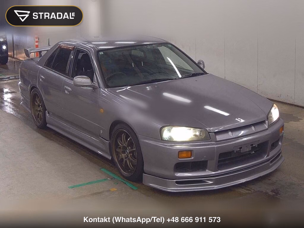 NISSAN SKYLINE 4D 25GT TURBO 1999, aukcja z Japonii, zdjęcie 1