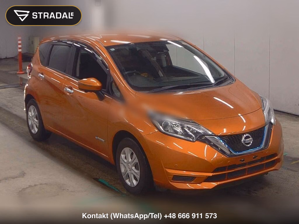NISSAN NOTE E-POWER X 2016, aukcja z Japonii, zdjęcie 1