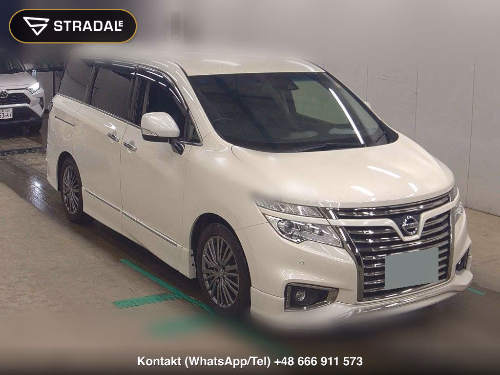 NISSAN ELGRAND 5D 4WD 250 HIGHWAY STAR PREMIUM URBAN CHROME 2020, aukcja z Japonii, zdjęcie 1