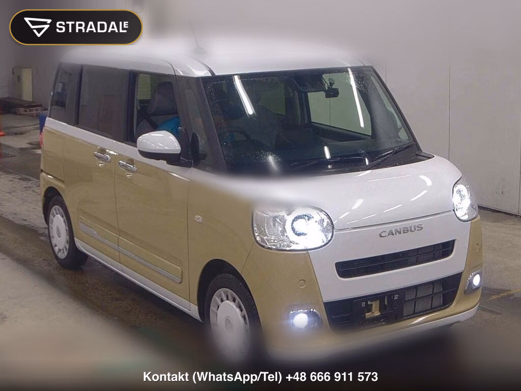 DAIHATSU MOVE CANBUS STRIPES G 2024, aukcja z Japonii, zdjęcie 1