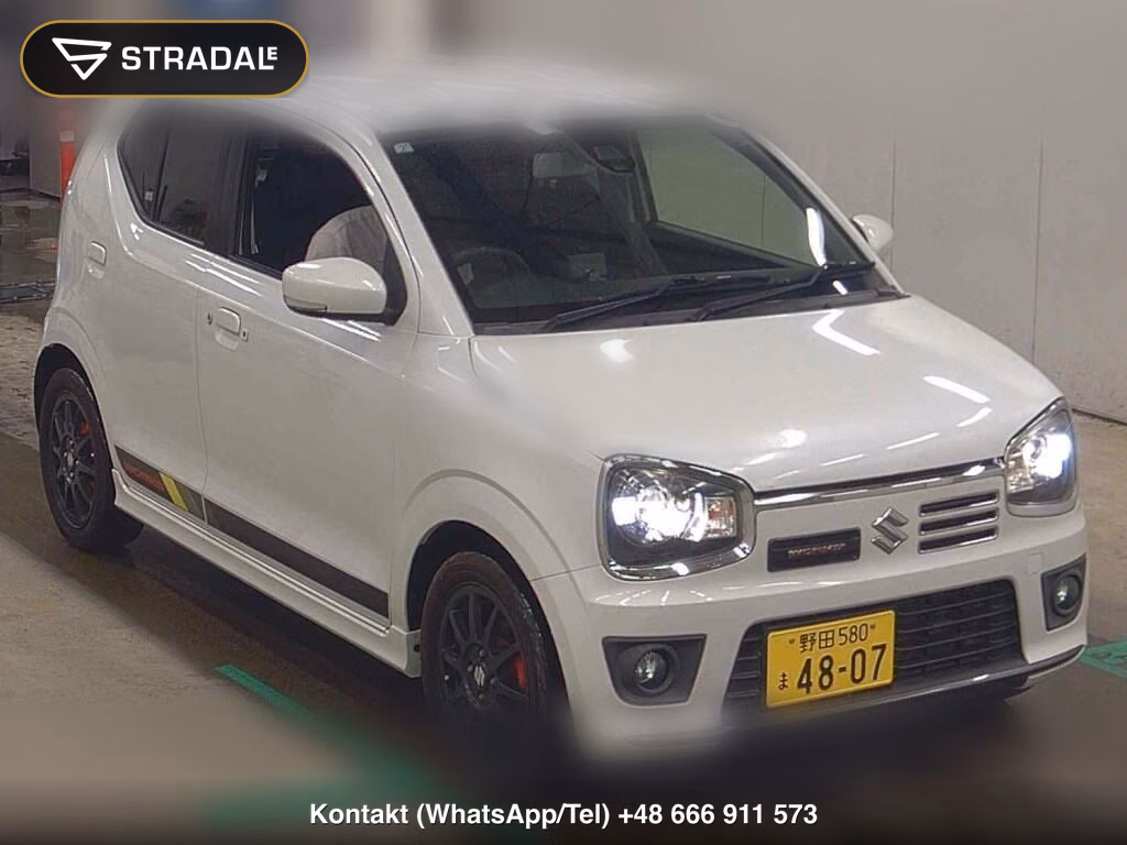 SUZUKI ALTO WORKS 5D 4WD BASE GRADE 2017, aukcja z Japonii, zdjęcie 1