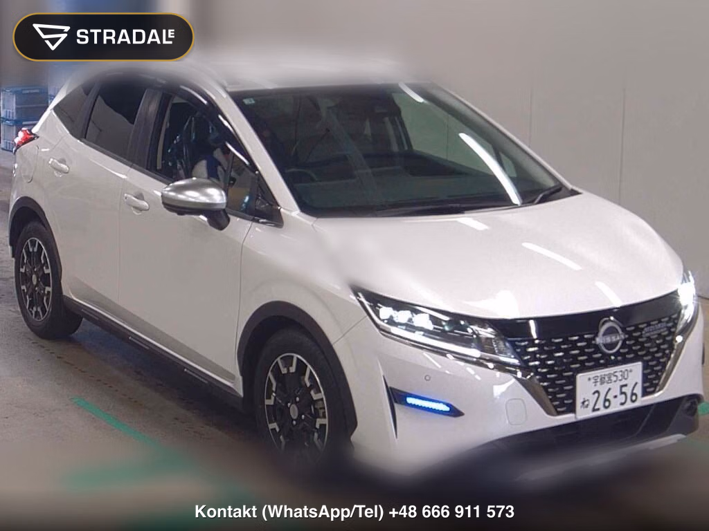 NISSAN NOTE 4WD AUTECH CROSSOVER FOUR + ACTIVE 2023, aukcja z Japonii, zdjęcie 1