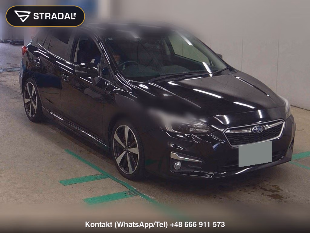 SUBARU IMPREZA SPORT 2.0I-S EYESIGHT 2019, aukcja z Japonii, zdjęcie 1