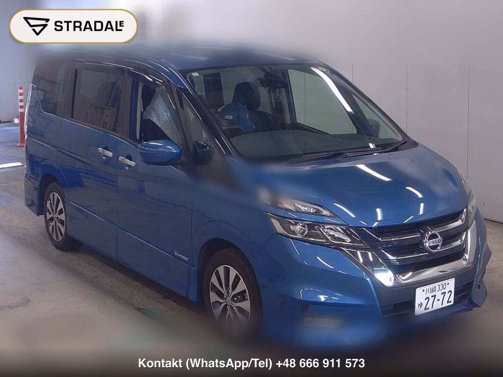 NISSAN SERENA 5D HIGHWAY STAR 2016, aukcja z Japonii, zdjęcie 1