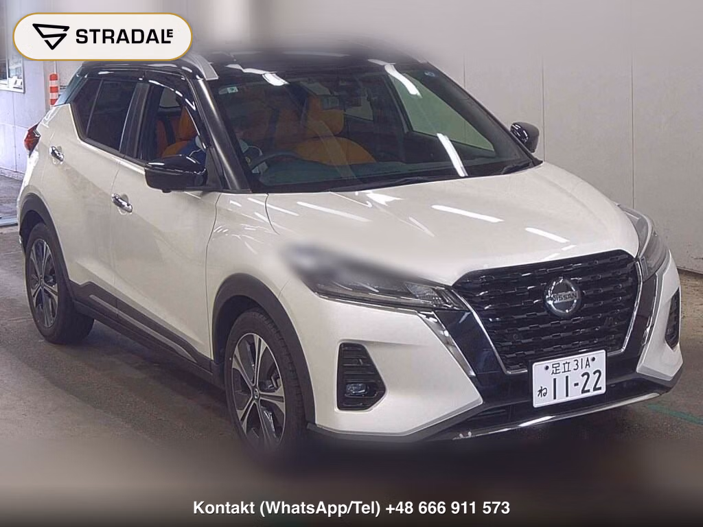 NISSAN KICKS 5D X TWO TONE INTERIOR EDITION 2022, aukcja z Japonii, zdjęcie 1