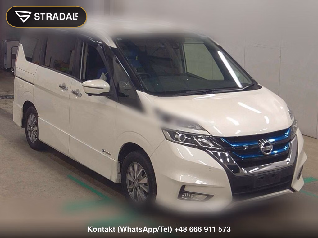 NISSAN SERENA 5D E-POWER HIGHWAY STAR V 2018, aukcja z Japonii, zdjęcie 1