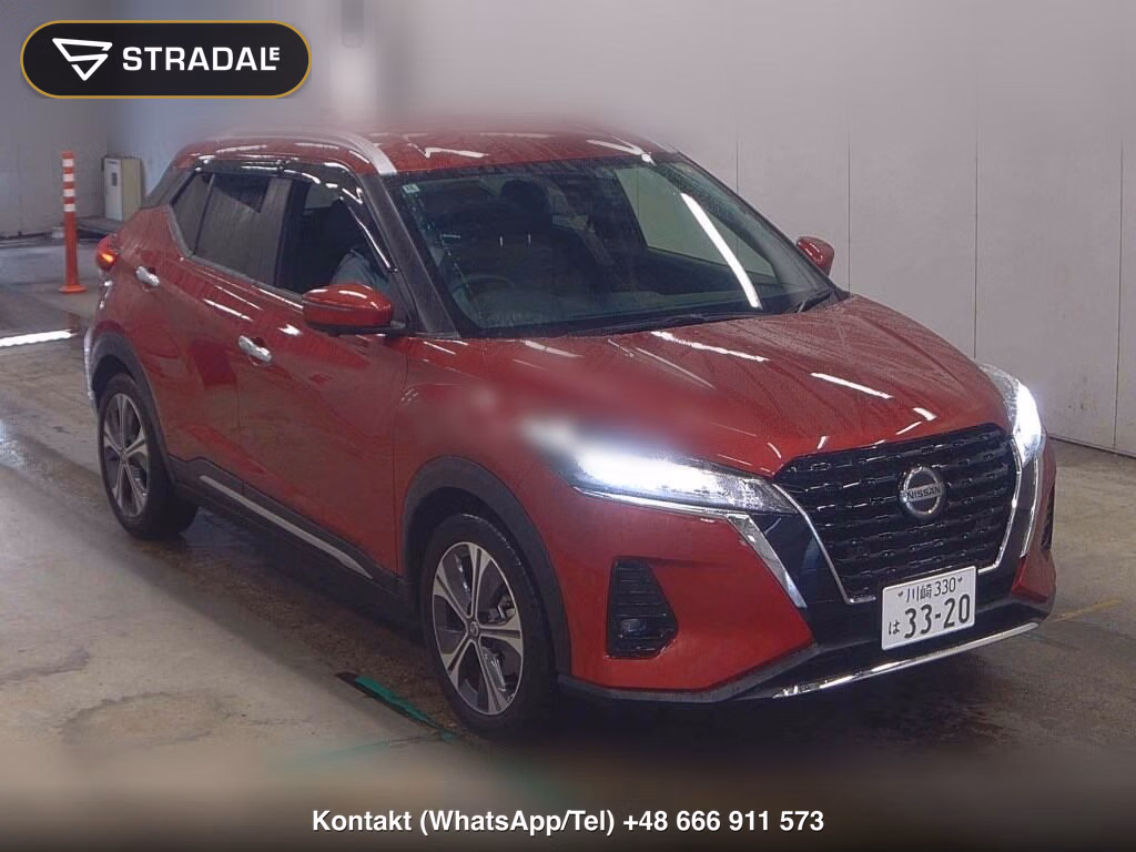 NISSAN KICKS 5D X 2022, aukcja z Japonii, zdjęcie 1
