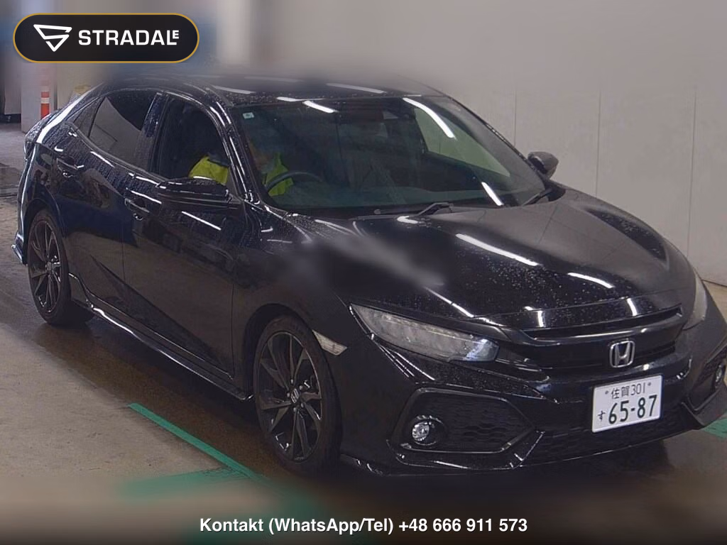 HONDA CIVIC 5D HATCHBACK HONDA SENSING 2018, aukcja z Japonii, zdjęcie 1