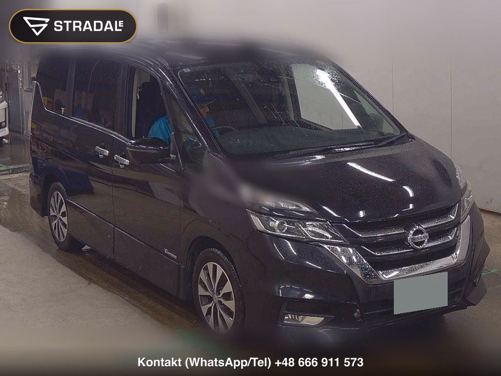 NISSAN SERENA 5D HIGHWAY STAR G 2016, aukcja z Japonii, zdjęcie 1