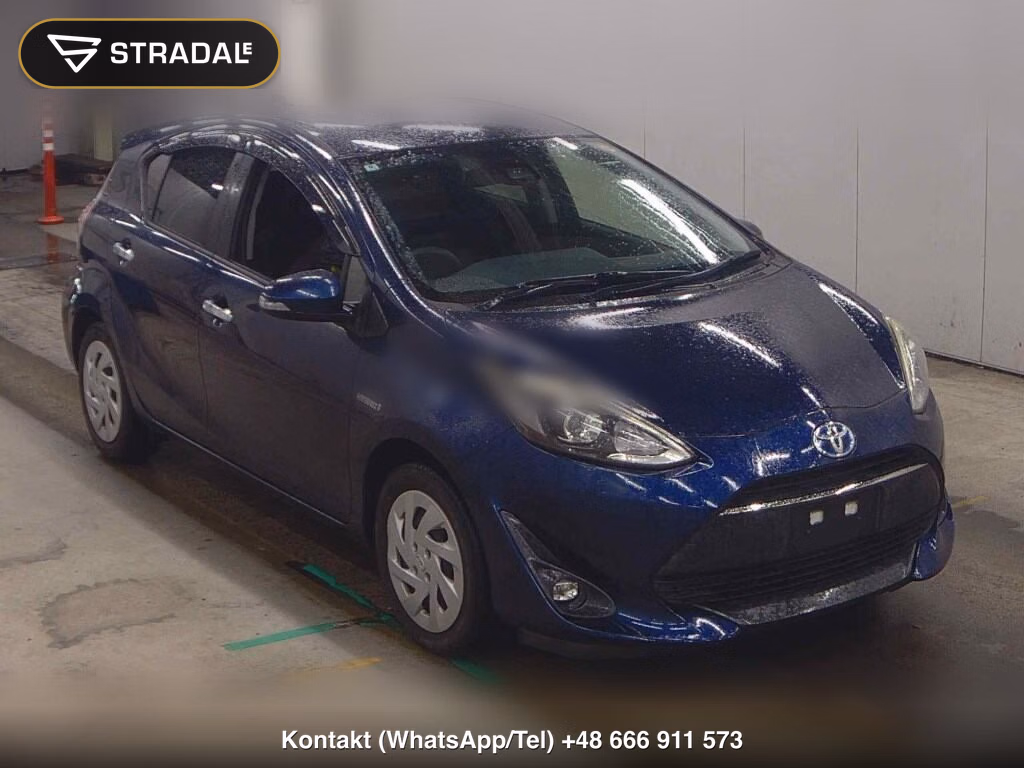 TOYOTA AQUA S STYLE BLACK 2018, aukcja z Japonii, zdjęcie 1