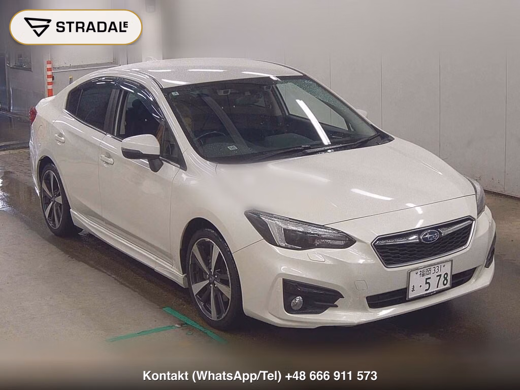 SUBARU IMPREZA G4 2.0I-S EYESIGHT 2019, aukcja z Japonii, zdjęcie 1