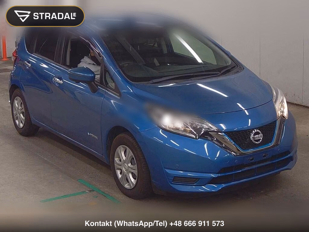 NISSAN NOTE 2017, aukcja z Japonii, zdjęcie 1