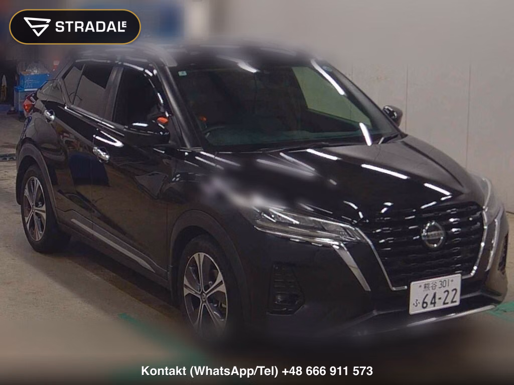 NISSAN KICKS 5D X 2021, aukcja z Japonii, zdjęcie 1
