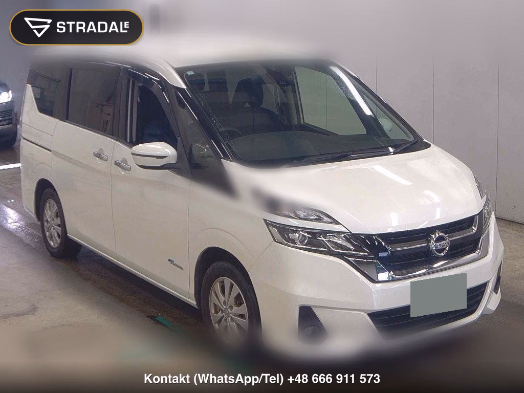 NISSAN SERENA 5D G 2016, aukcja z Japonii, zdjęcie 1