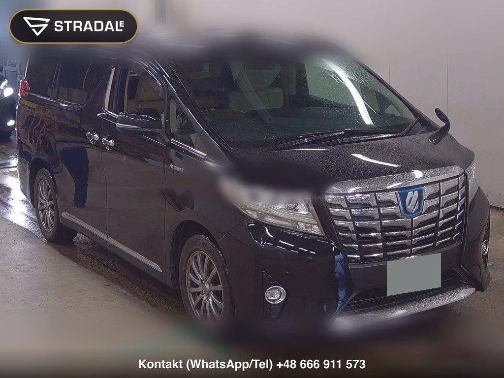 TOYOTA ALPHARD HYBRID 4WD G F PACKAGE 2016, aukcja z Japonii, zdjęcie 1