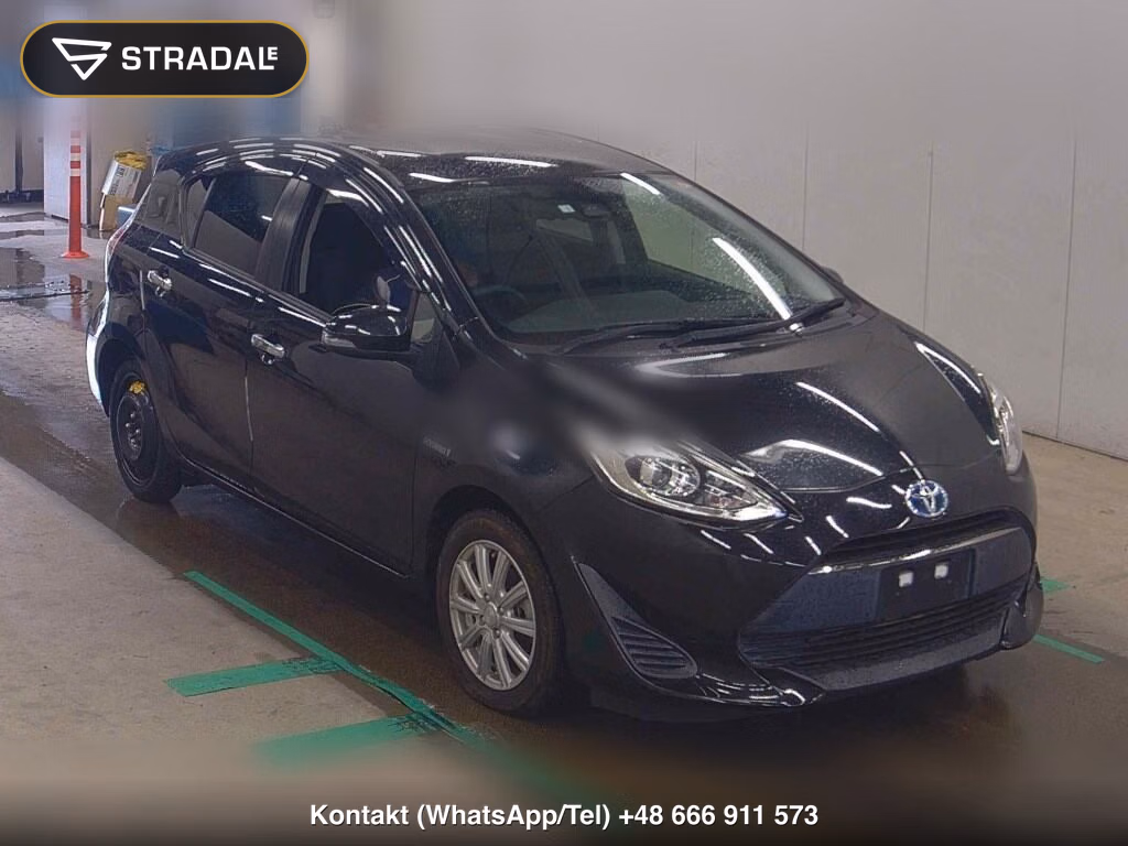 TOYOTA AQUA S STYLE BLACK 2018, aukcja z Japonii, zdjęcie 1
