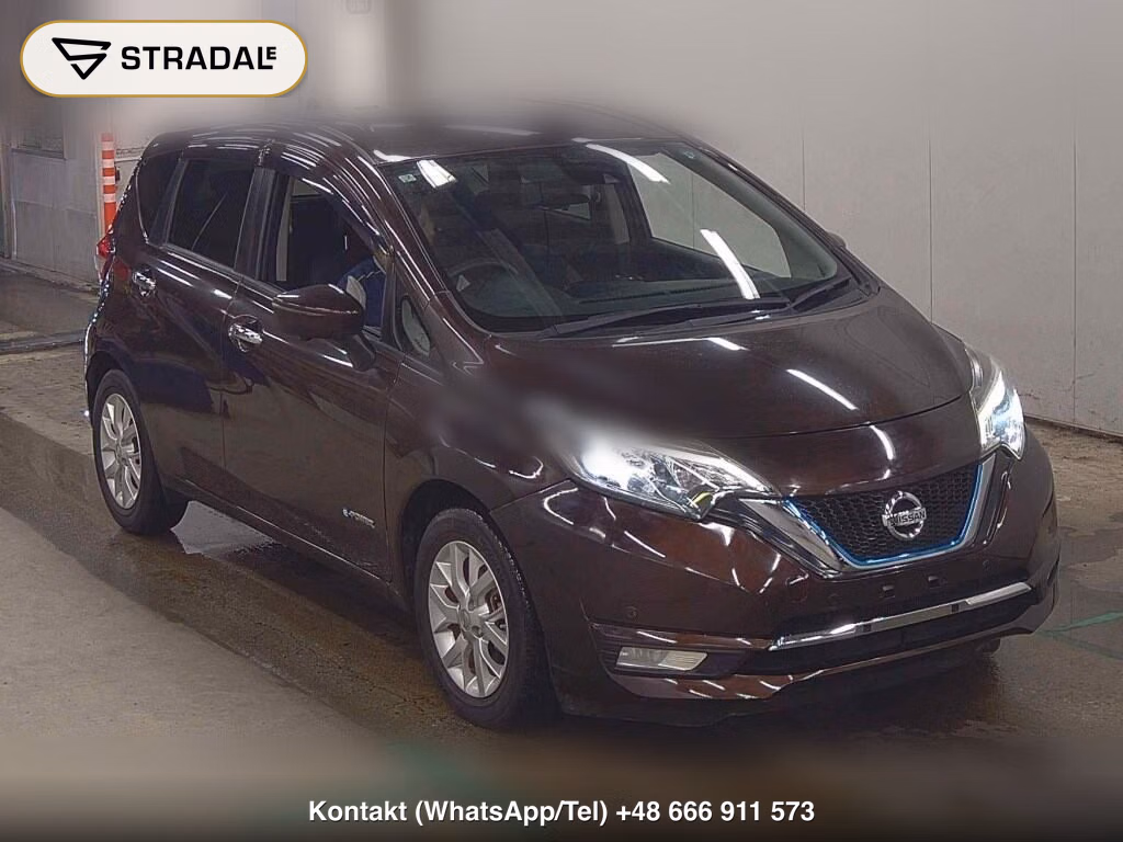 NISSAN NOTE E-POWER MEDALIST 2017, aukcja z Japonii, zdjęcie 1