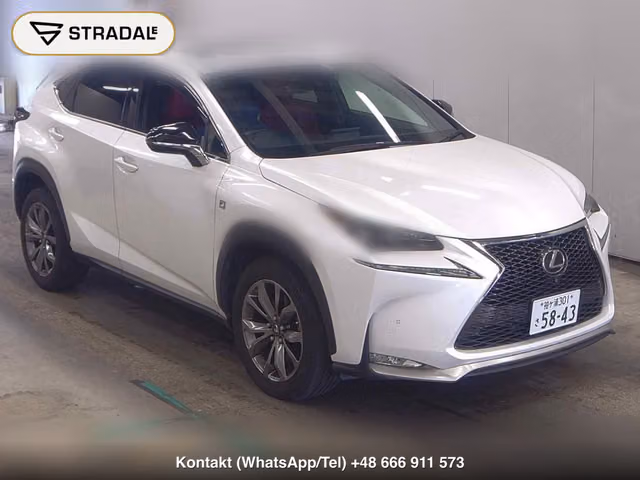 LEXUS NX NX200T F SPORT 2015, samochód z aukcji Japonii