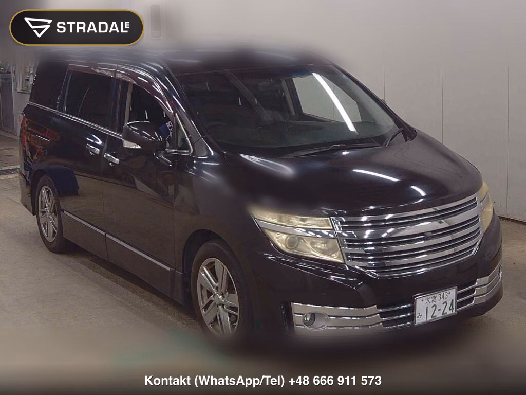 NISSAN ELGRAND 5D RIDER 2011, aukcja z Japonii, zdjęcie 1