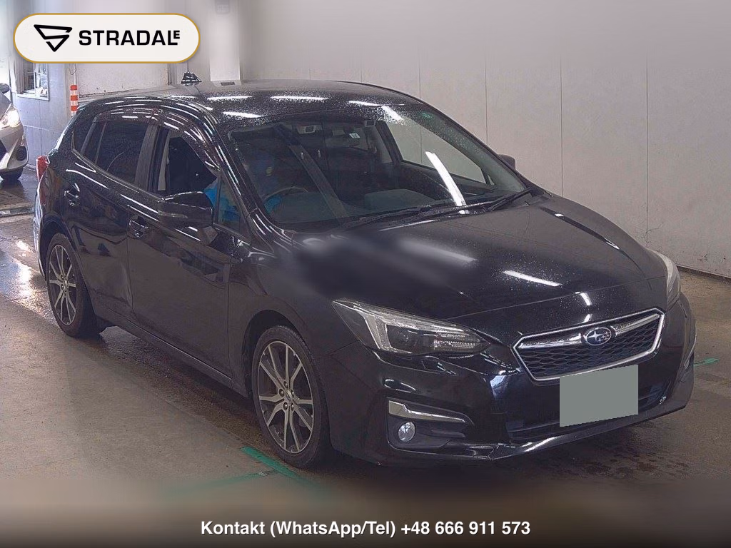 SUBARU IMPREZA SPORT 2.0I-L EYESIGHT 2017, aukcja z Japonii, zdjęcie 1